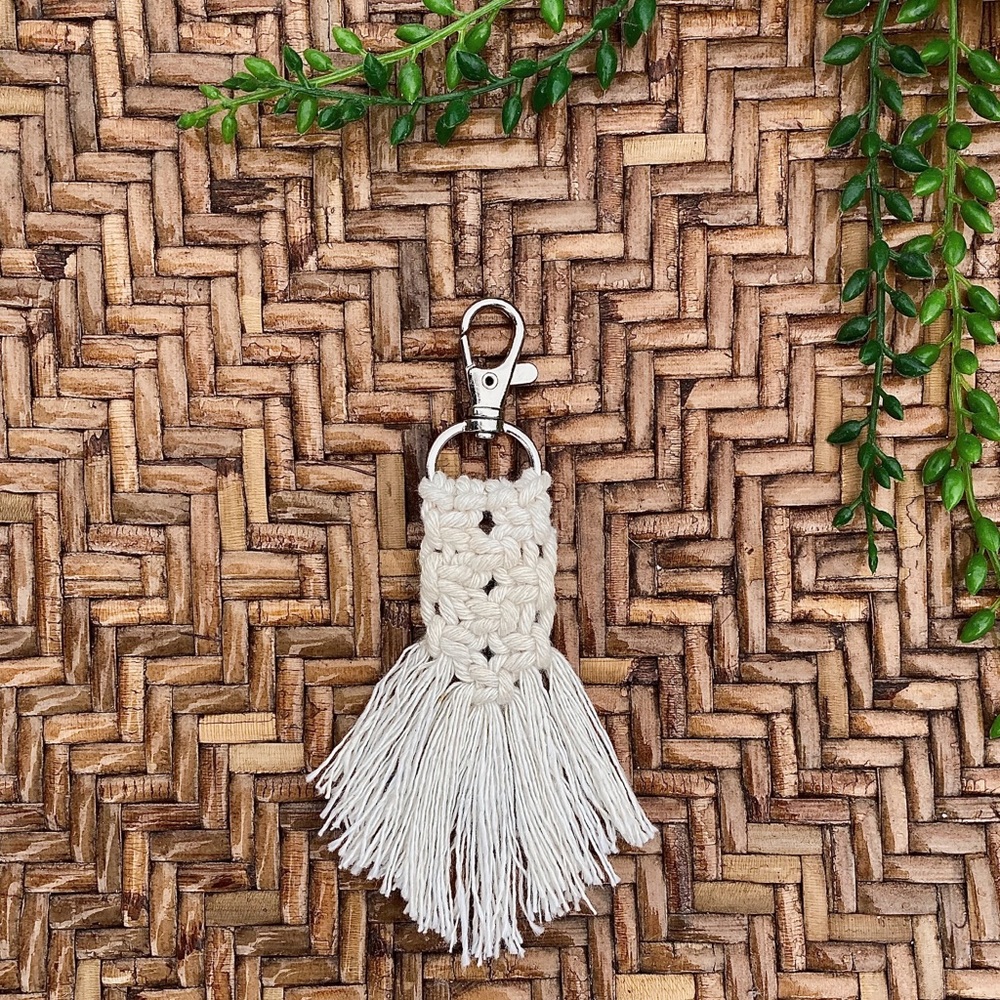 Macrame keychains